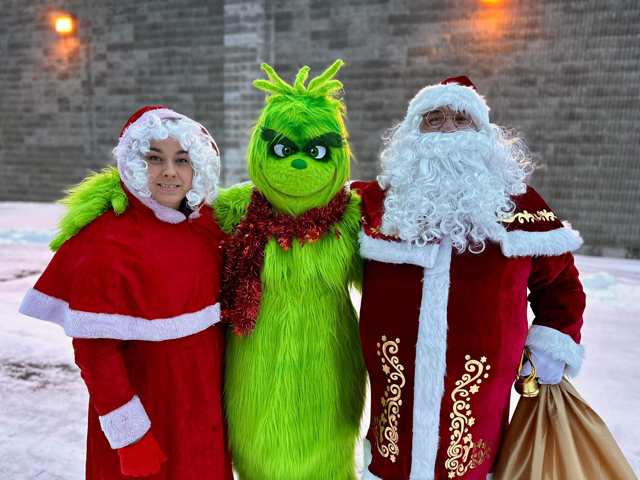 Le Grinch en visite au Marché de Noël